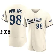 Alex Phillips Men's Minnesota Twins Cream Authentic Alternate 2023 Jersey