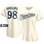 Alex Phillips Women's Minnesota Twins Cream Authentic Alternate Jersey