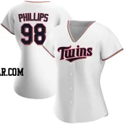 Alex Phillips Women's Minnesota Twins White Authentic Home Jersey