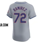 Alex Ramirez Men's New York Mets Gray Elite Road Jersey