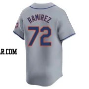 Alex Ramirez Men's New York Mets Gray Limited Away Jersey