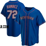 Alex Ramirez Men's New York Mets Royal Replica Alternate Road Jersey