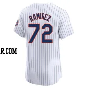 Alex Ramirez Men's New York Mets White Elite Home Jersey