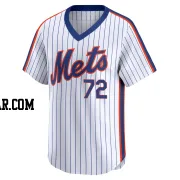 Alex Ramirez Men's New York Mets White Limited Cooperstown Collection Jersey