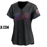 Alex Ramirez Women's New York Mets Black Limited Alternate Jersey