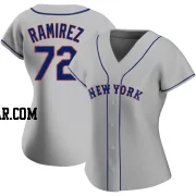 Alex Ramirez Women's New York Mets Gray Authentic Road Jersey