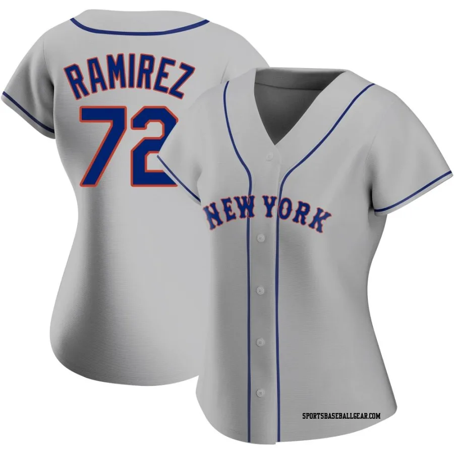 Alex Ramirez Women's New York Mets Gray Replica Road Jersey