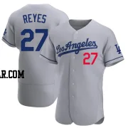 Alex Reyes Men's Los Angeles Dodgers Gray Authentic Away Jersey