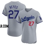 Alex Reyes Men's Los Angeles Dodgers Gray Elite Road Jersey