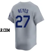 Alex Reyes Men's Los Angeles Dodgers Gray Limited Away Jersey