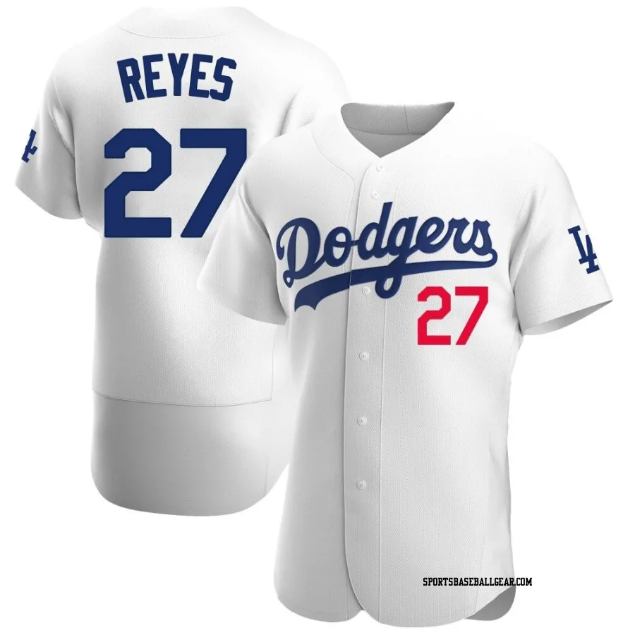 Alex Reyes Men's Los Angeles Dodgers White Authentic Home Jersey