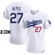 Alex Reyes Men's Los Angeles Dodgers White Elite Home Jersey