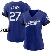 Alex Reyes Women's Los Angeles Dodgers Royal Authentic 2021 City Connect Jersey