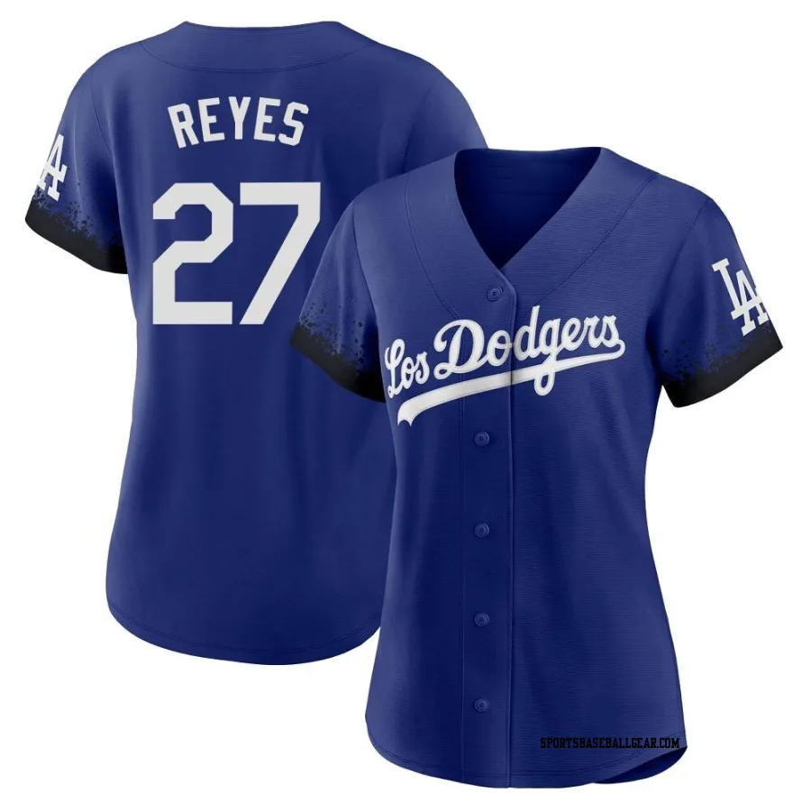 Alex Reyes Women's Los Angeles Dodgers Royal Replica 2021 City Connect Jersey