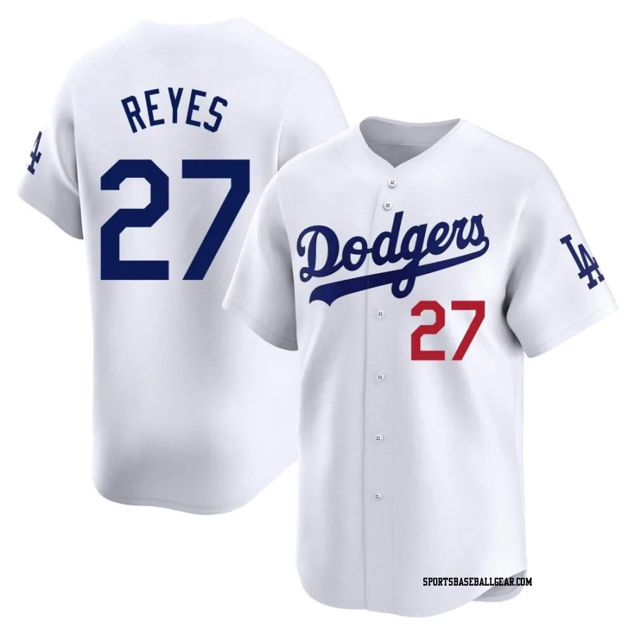 Alex Reyes Youth Los Angeles Dodgers White Limited Home Jersey