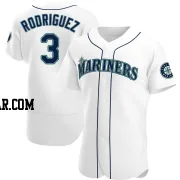 Alex Rodriguez Men's Seattle Mariners White Authentic Home Jersey