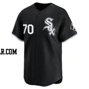 Alex Speas Men's Chicago White Sox Black Limited Alternate Jersey