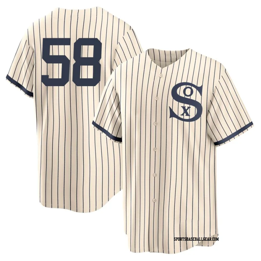 Alex Speas Men's Chicago White Sox Cream Replica 2021 Field of Dreams Jersey