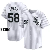 Alex Speas Men's Chicago White Sox White Limited Home Jersey