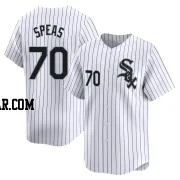 Alex Speas Men's Chicago White Sox White Limited Home Jersey