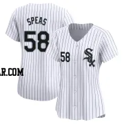 Alex Speas Women's Chicago White Sox White Limited Home Jersey