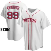 Alex Verdugo Men's Boston Red Sox White Replica Alternate Jersey