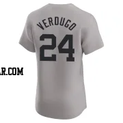 Alex Verdugo Men's New York Yankees Gray Elite Road Jersey