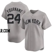 Alex Verdugo Men's New York Yankees Gray Limited Away Jersey