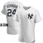 Alex Verdugo Men's New York Yankees White Authentic Home Jersey