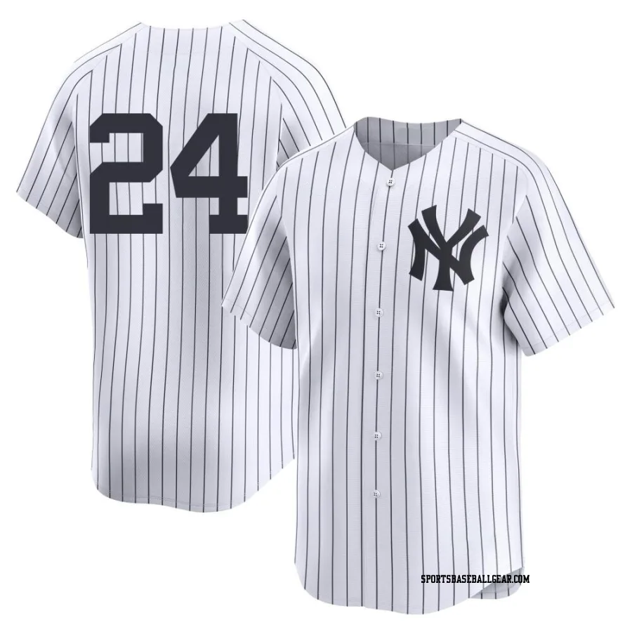 Alex Verdugo Men's New York Yankees White Limited Yankee Home 2nd Jersey