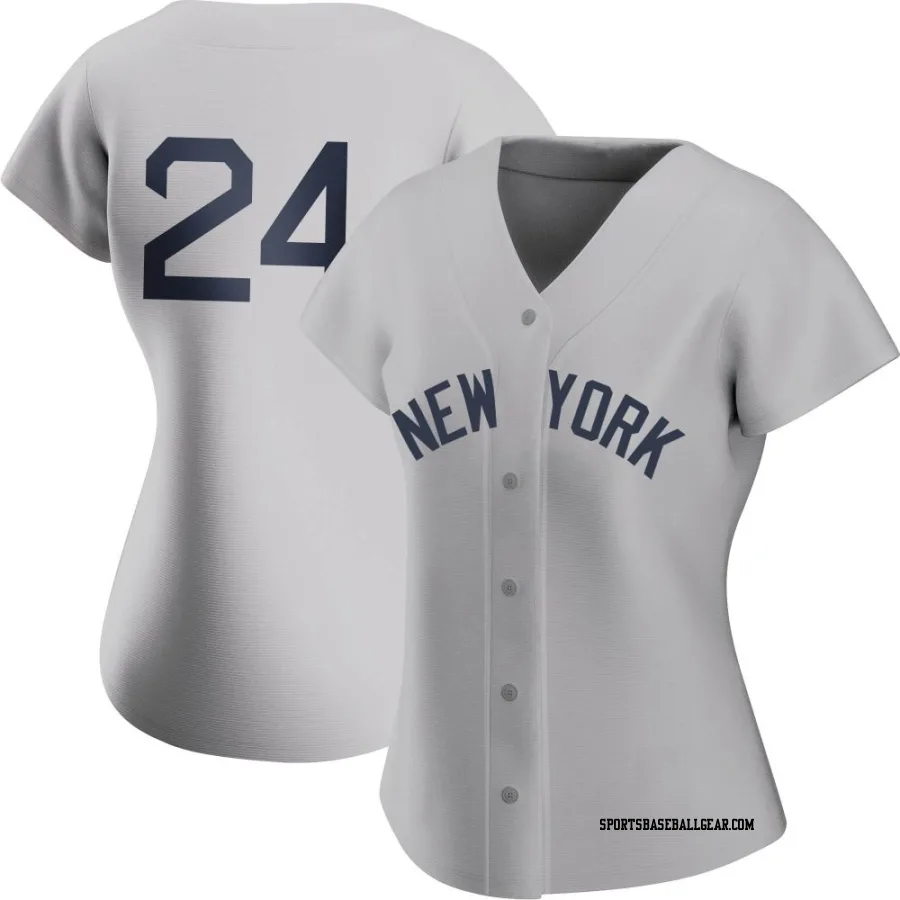 Alex Verdugo Women's New York Yankees Gray Authentic 2021 Field of Dreams Jersey