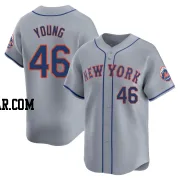 Alex Young Men's New York Mets Gray Limited Away Jersey