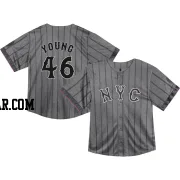 Alex Young Toddler New York Mets Limited Graphite 2024 City Connect Jersey