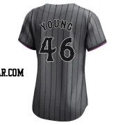 Alex Young Women's New York Mets Limited Graphite 2024 City Connect Jersey