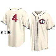 Alexander Canario Men's Chicago Cubs Cream Replica 2022 Field Of Dreams Jersey