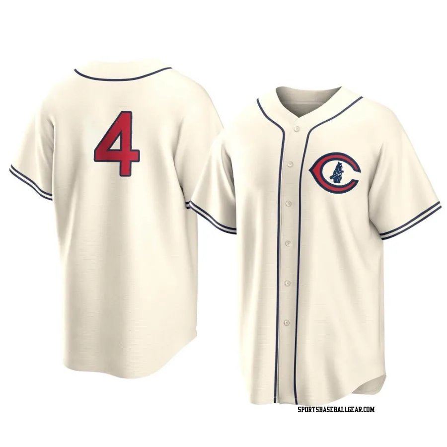 Alexander Canario Men's Chicago Cubs Cream Replica 2022 Field Of Dreams Jersey