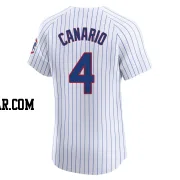 Alexander Canario Men's Chicago Cubs White Elite Home Jersey