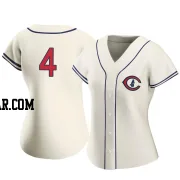 Alexander Canario Women's Chicago Cubs Cream Authentic 2022 Field Of Dreams Jersey