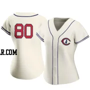 Alexander Canario Women's Chicago Cubs Cream Authentic 2022 Field Of Dreams Jersey