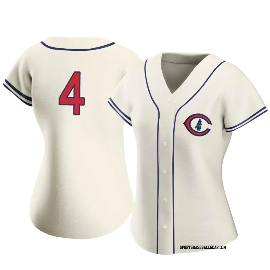 Alexander Canario Women's Chicago Cubs Cream Authentic 2022 Field Of Dreams Jersey