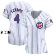 Alexander Canario Women's Chicago Cubs White Limited Home Jersey