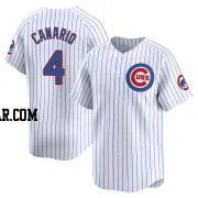 Alexander Canario Youth Chicago Cubs White Limited Home Jersey