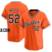 Alexander Wells Men's Baltimore Orioles Orange Limited Cooperstown Collection Jersey