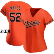 Alexander Wells Women's Baltimore Orioles Orange Replica Alternate Jersey