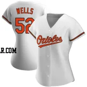 Alexander Wells Women's Baltimore Orioles White Authentic Home Jersey