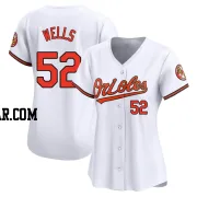 Alexander Wells Women's Baltimore Orioles White Limited Home Jersey