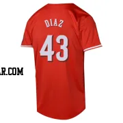 Alexis Diaz Men's Cincinnati Reds Red Limited Alternate Jersey