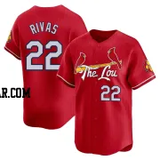 Alfonso Rivas Men's St. Louis Cardinals Red Limited 2024 City Connect Jersey