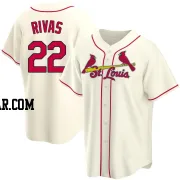 Alfonso Rivas Youth St. Louis Cardinals Cream Replica Alternate Jersey