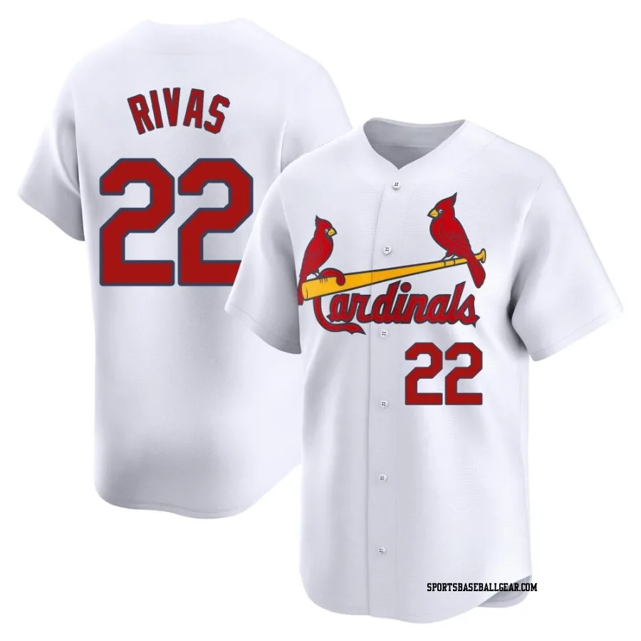 Alfonso Rivas Youth St. Louis Cardinals White Limited Home Jersey